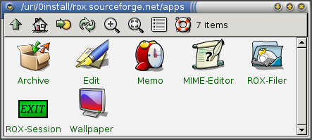 The apps directory